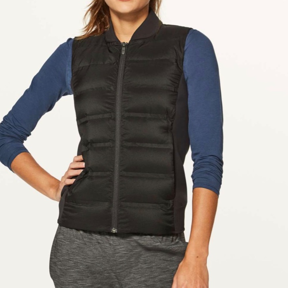 lululemon Down & Around Vest - Black - size 8